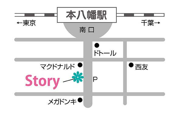 サロンのご案内 Story ストーリー 市川市 船橋市のカット専門美容室